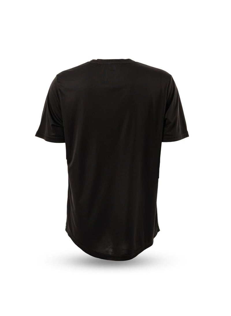 گریوِٹی فورس تيشيرت جرافيتي فورس رجالي واسع بقصة أوفر سايز مع أكتاف منسدلة | قطن عضوي 100% قابل للتهوية | أكمام قصيرة وياقة دائرية | مناسب للكاجوال، الأنشطة الخارجية والارتداء اليومي - Image 3